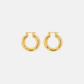 Tube Hoop Earrings