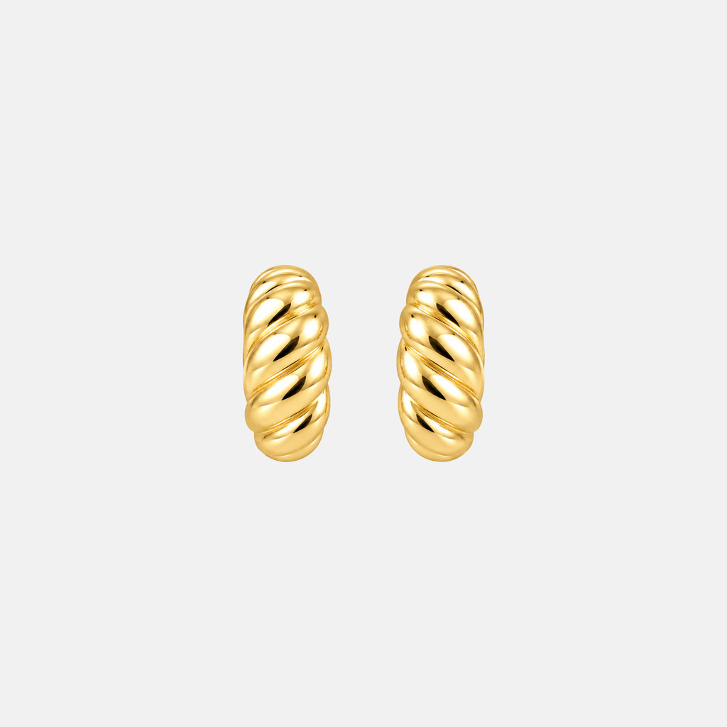 Croissant Stud Earrings