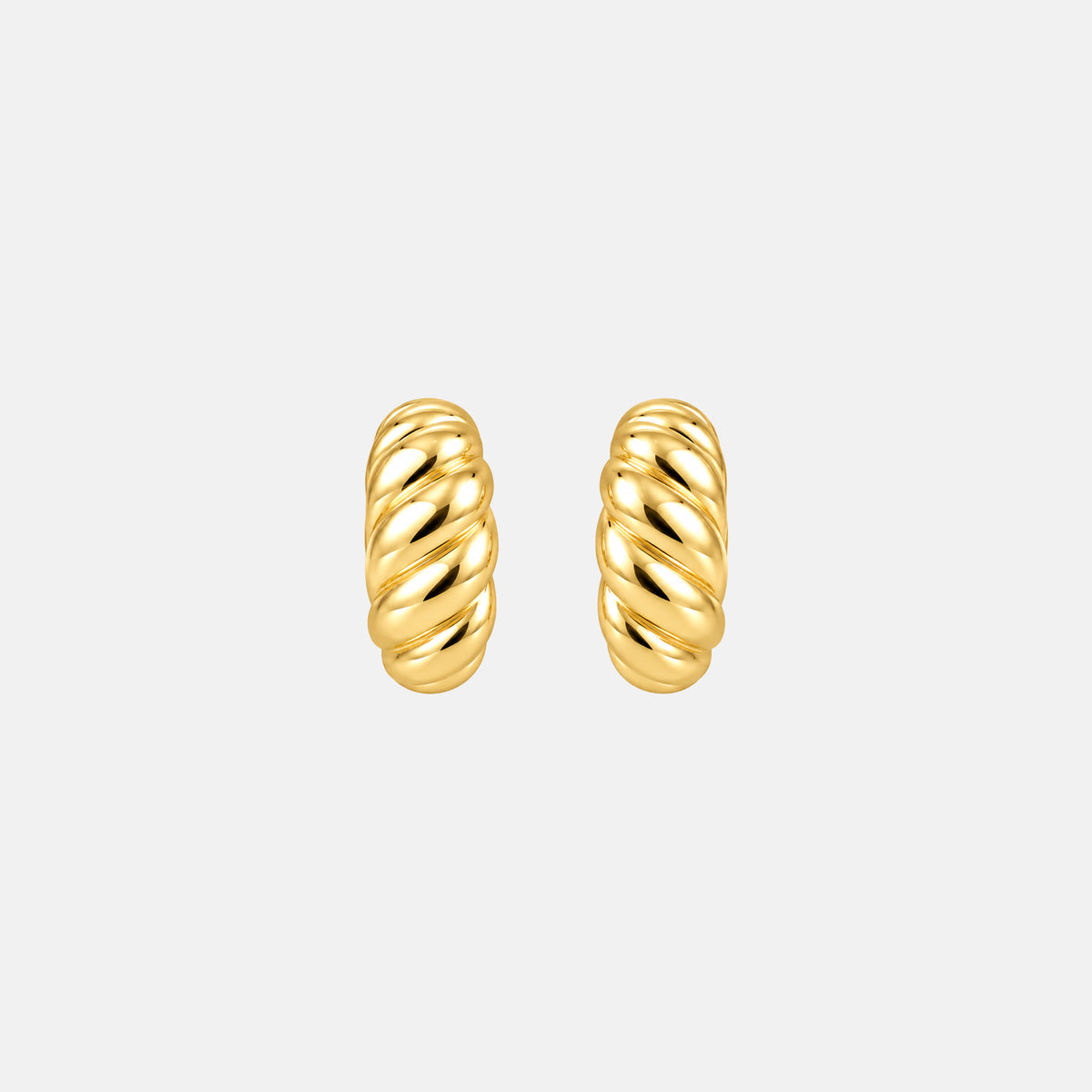 Croissant Stud Earrings