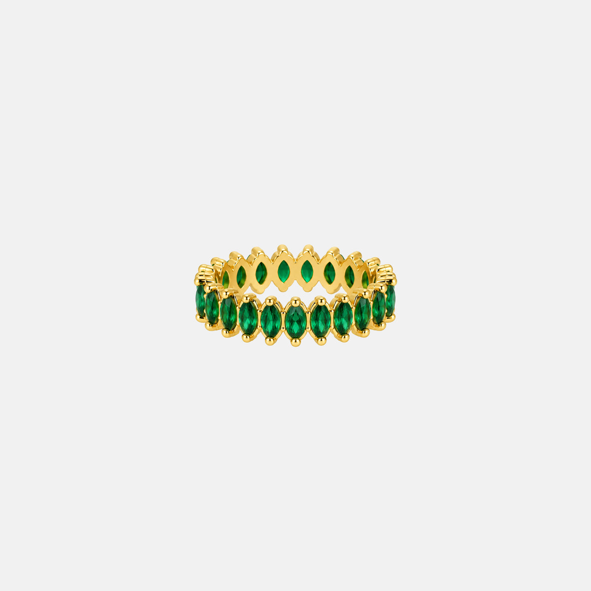 Marquise Eternity Band Ring